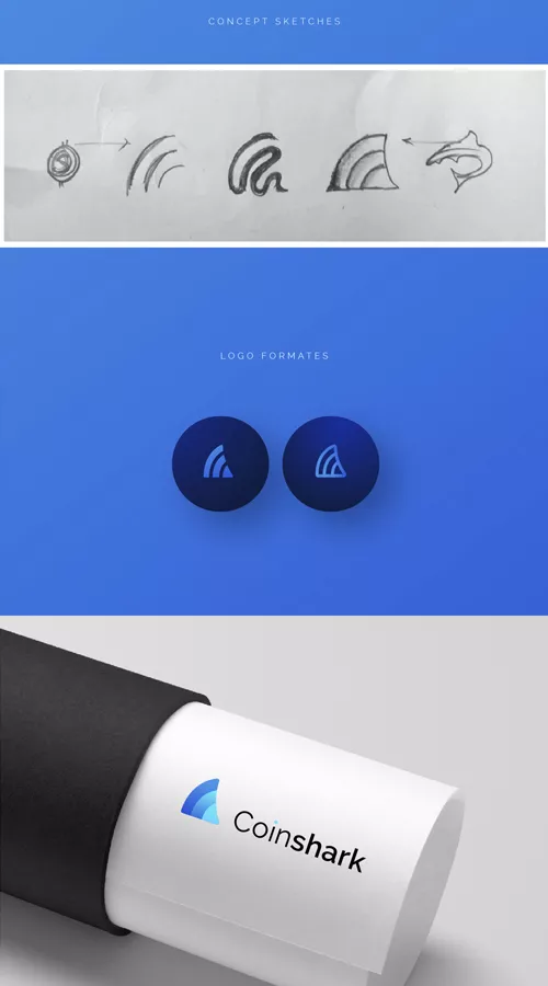 COINSHARK - BRANDING WORK screenshot 2